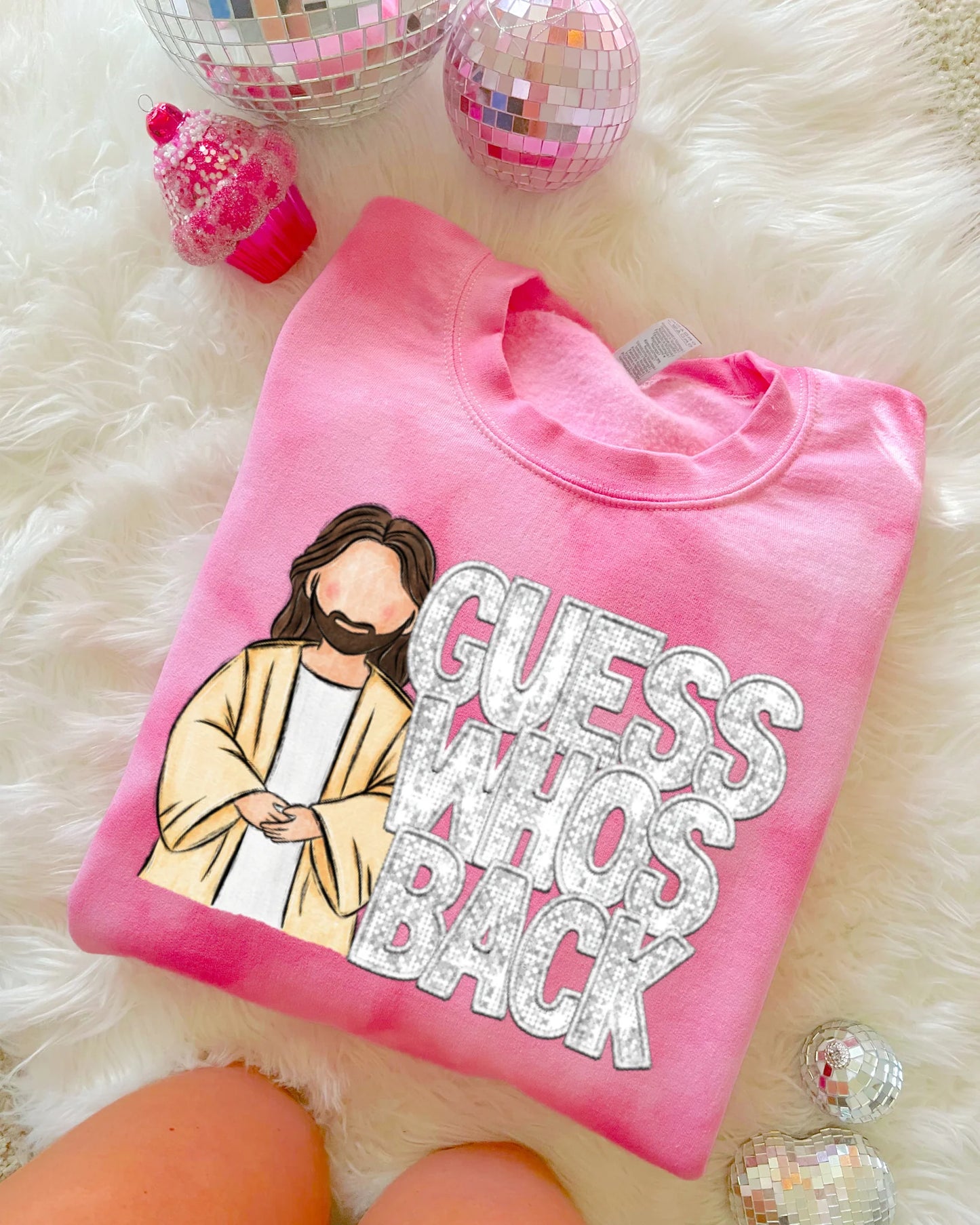 DTF PRINTED Guess Who’s Back Tee