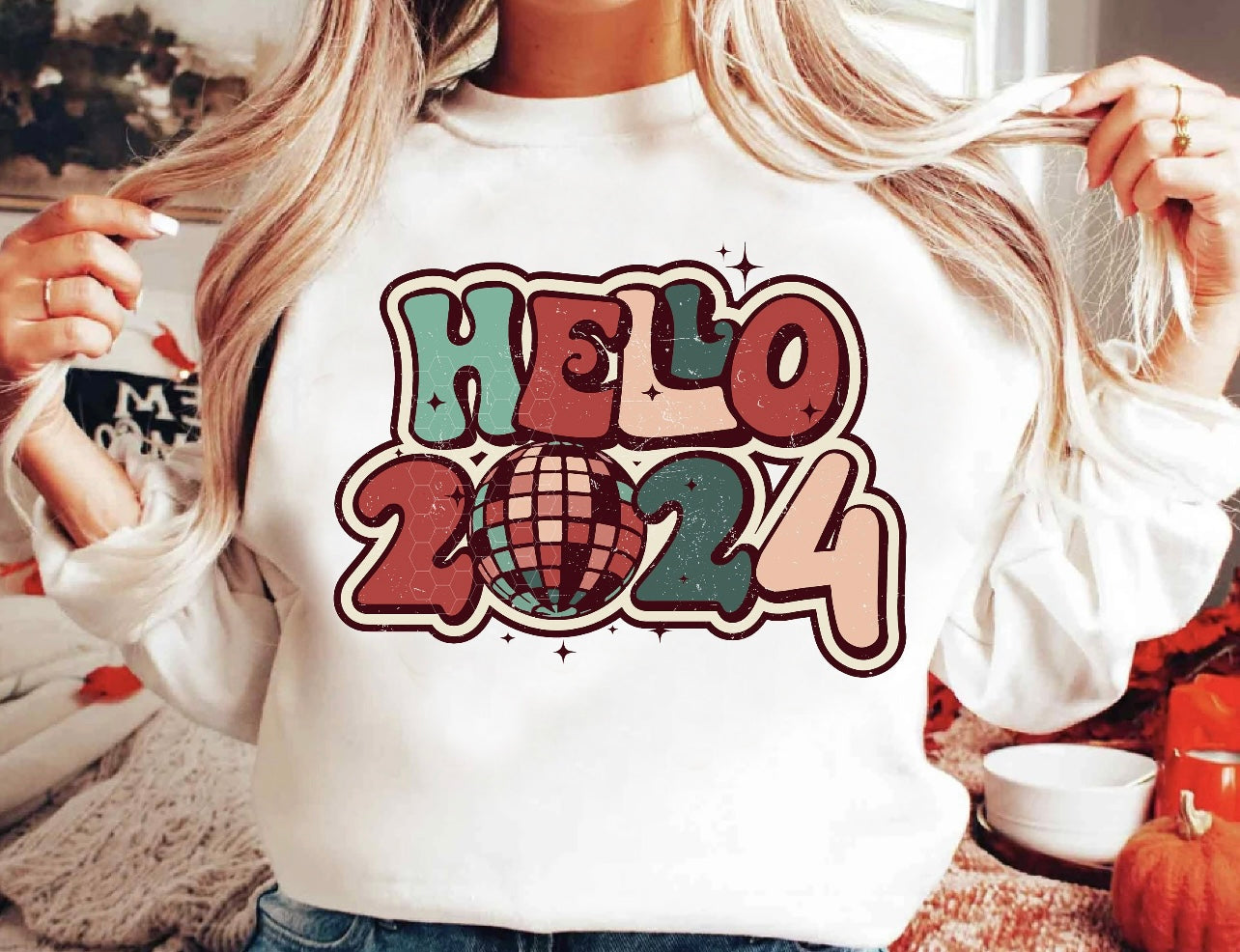 Hello 2024 Tee / Crewneck