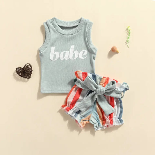 Babe Shorts Set