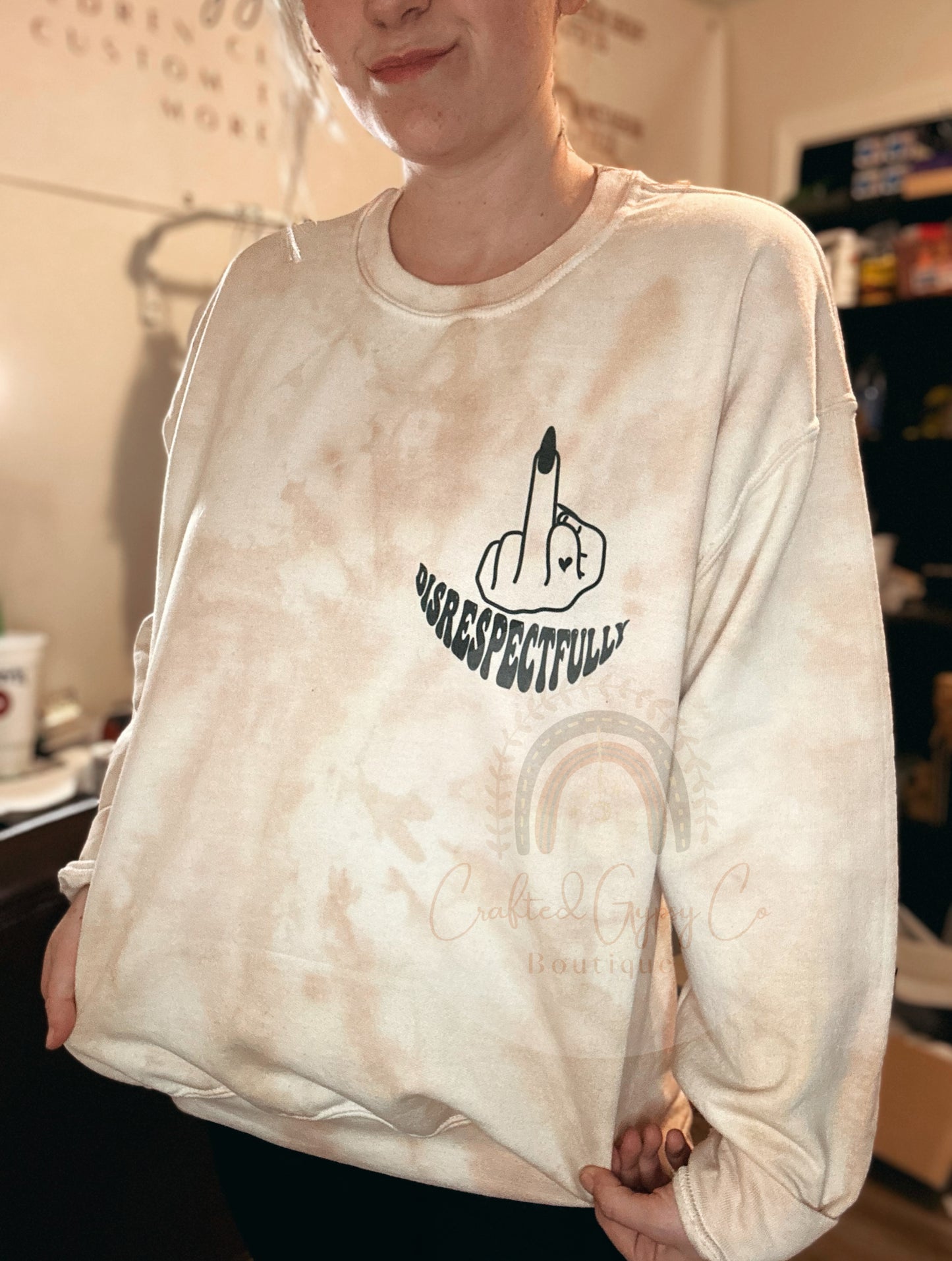 Disrespectfully… IDGAF Crewneck