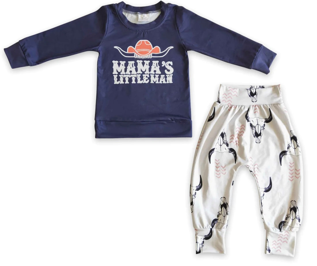 Mama’s Little Man Jogger Set