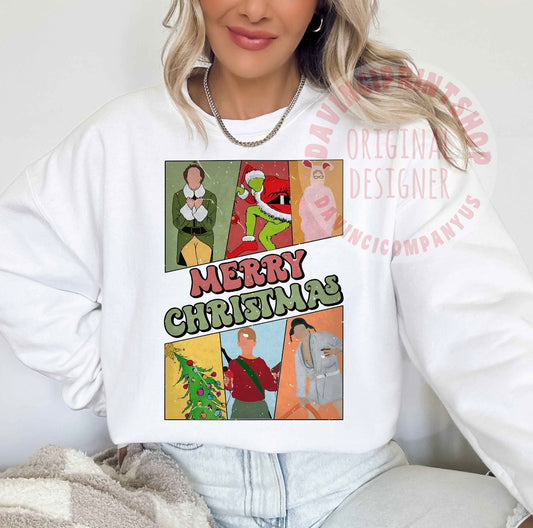 Classic Merry Christmas Crewneck