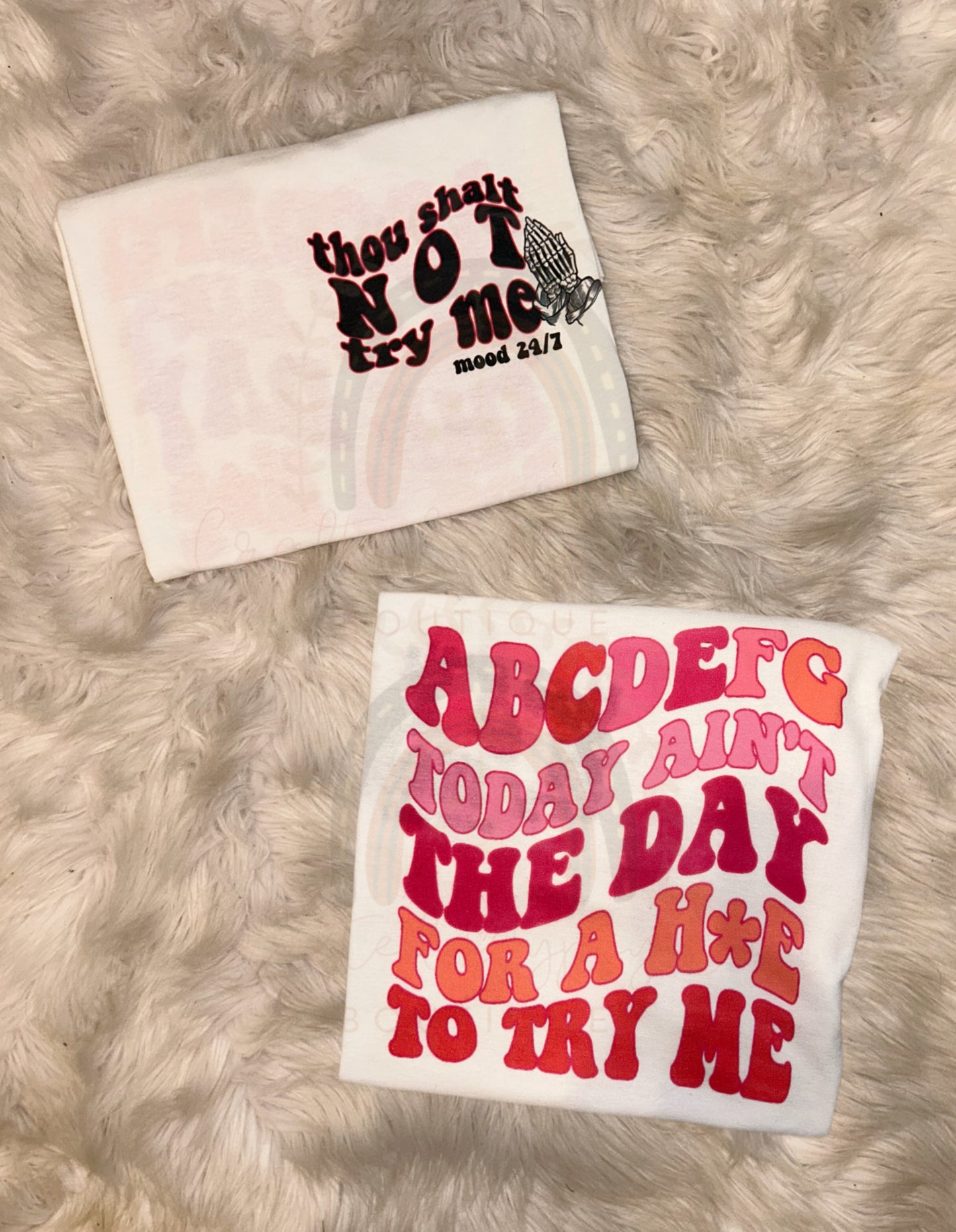 Thou Shalt NOT Try Me Tee