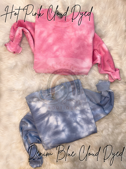 Custom Cloud Dyed Crewnecks / Tees
