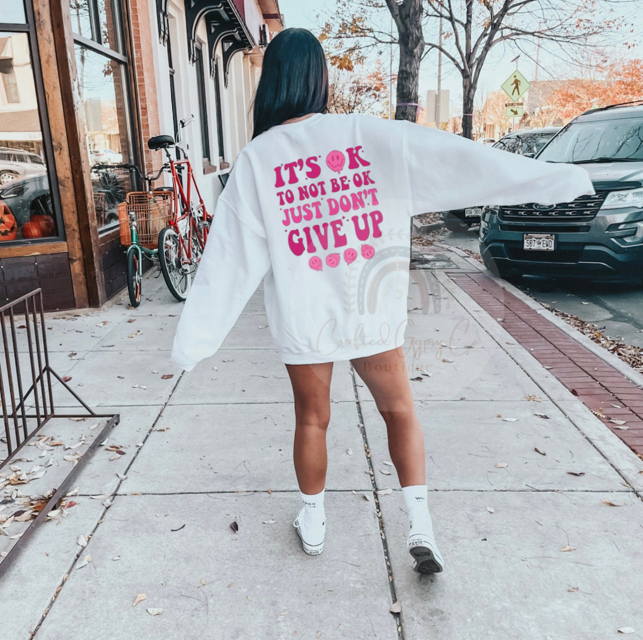 It’s OK To Not Be OK Crewneck / Tee