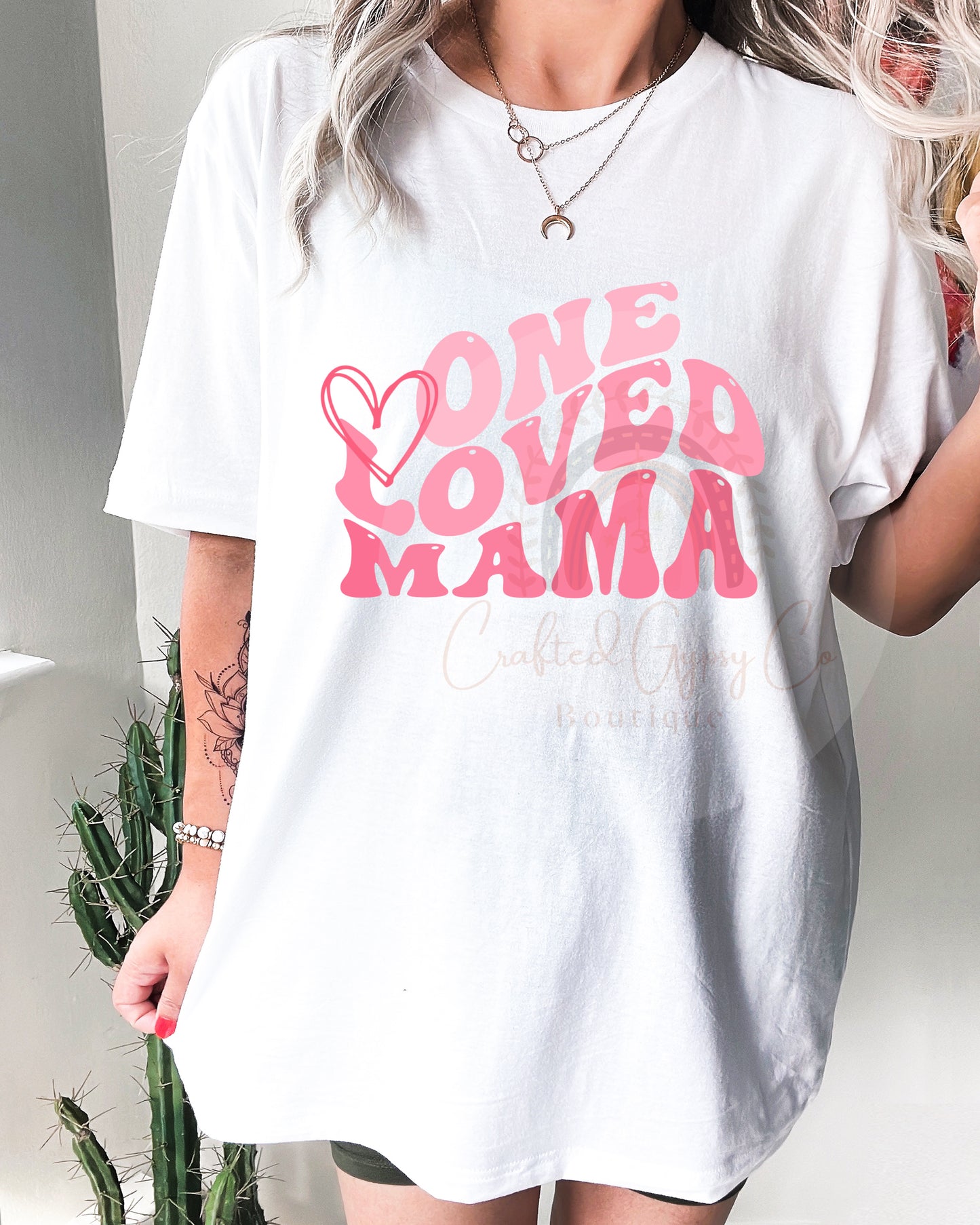Customizable Pink One Loved ___ Tee