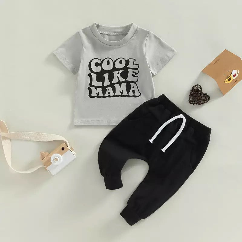 Cool Like Mama Jogger Set