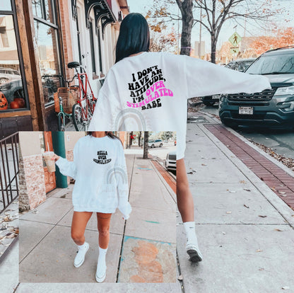 Hella Overstimulated Crewneck / Tee