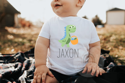 Easter Dinosaur Name Tee