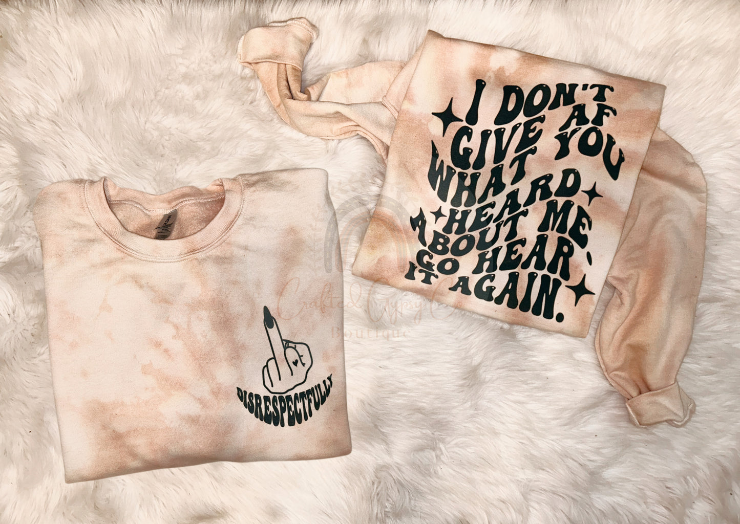 Disrespectfully… IDGAF Crewneck