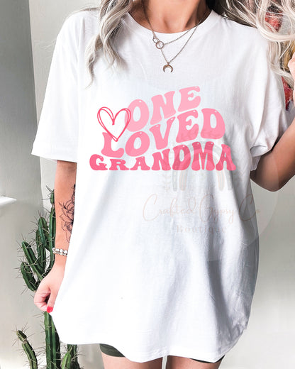 Customizable Pink One Loved ___ Tee