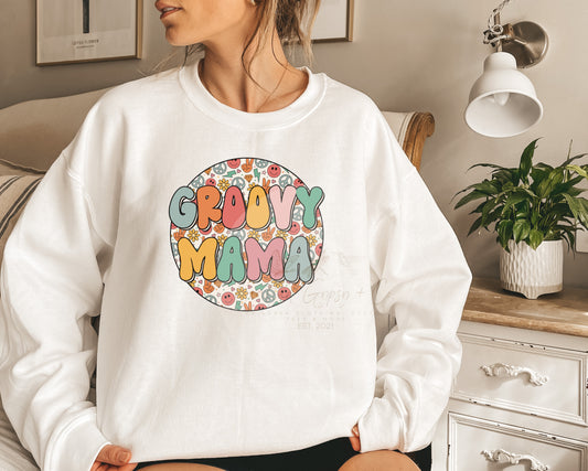 Groovy Mama Crewneck