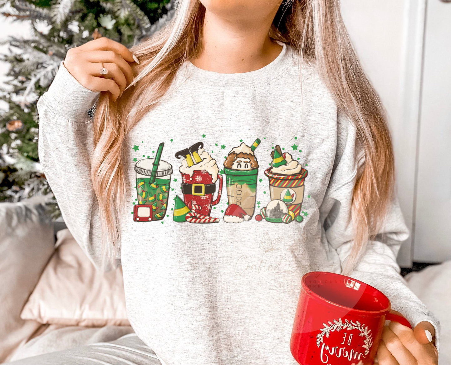 Elf Coffee Tee / Crewneck