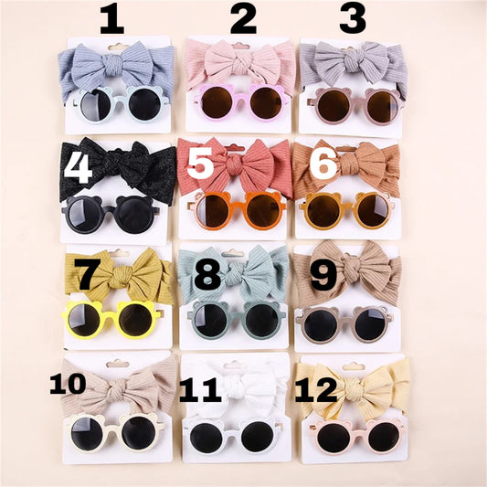 Sunnies + Bow Wrap Sets