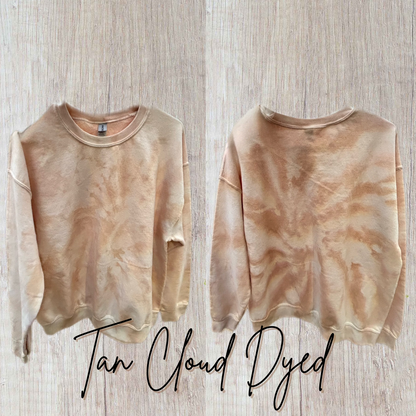 Custom Cloud Dyed Crewnecks / Tees